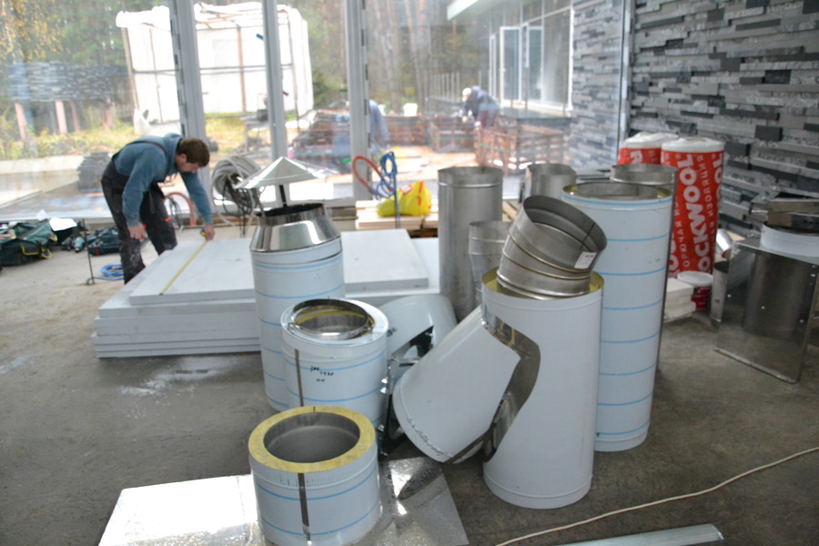 Элементы дымохода