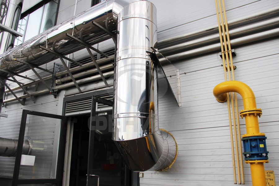 Стальная труба дымохода Феникс