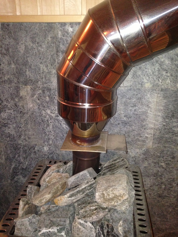 Элементы дымохода из нержавеющей стали