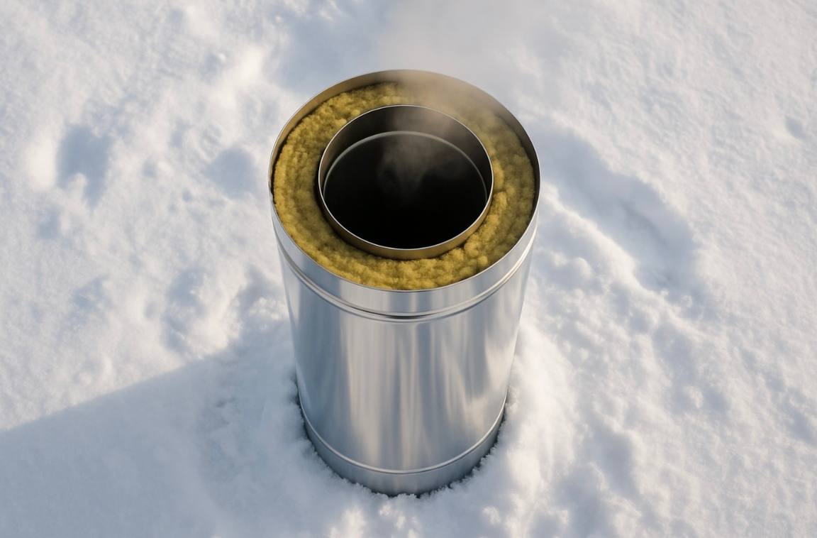 Почему важно утеплить дымоход