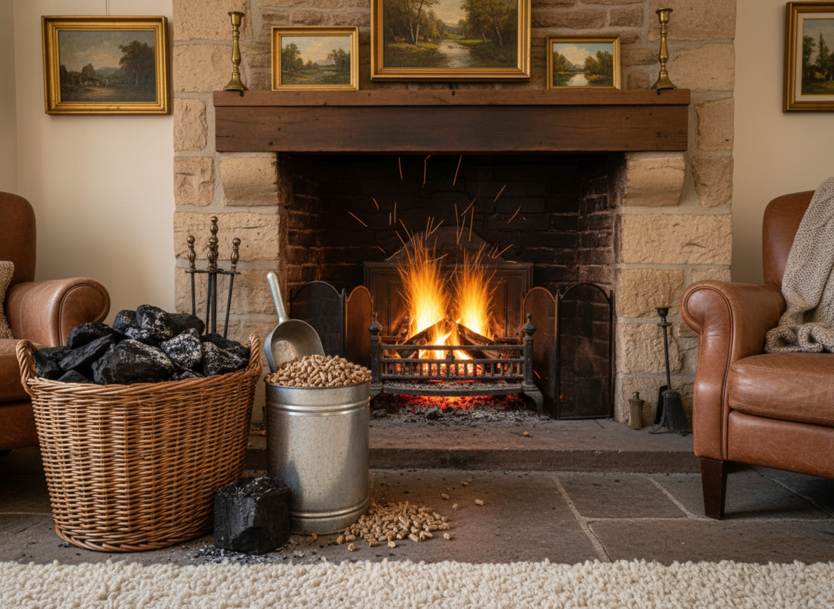 Пеллеты, уголь или дрова: сравнение видов топлива для отопления частного дома